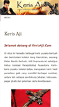 Mobile Screenshot of kerisaji.com